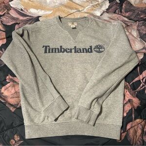 Timberland Men's Crewneck Sweater in Gray